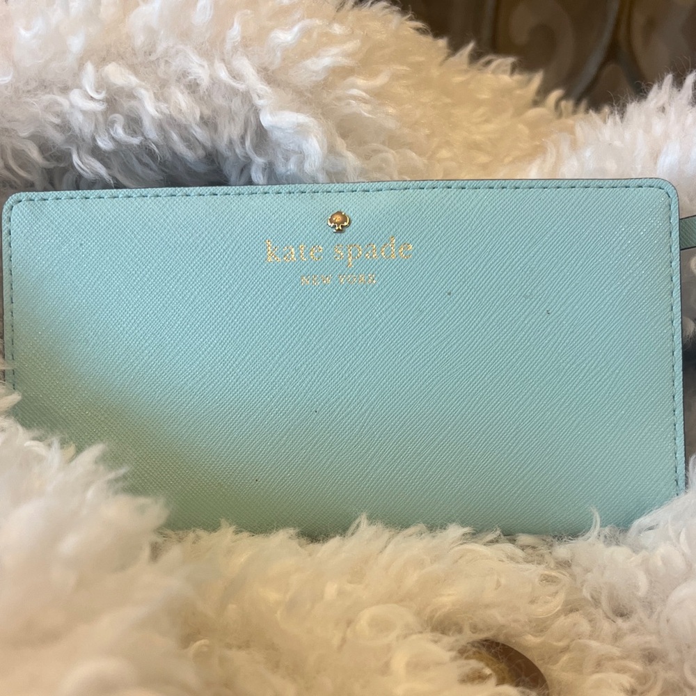 Kate Spade Aqua Blue Wallet